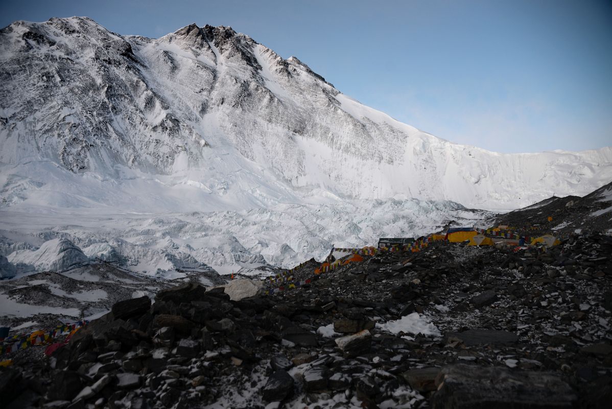 12 Mount Everest North Face And ABC Just Before Sunrise From Mount Everest North Face Advanced Base Camp 6400m In Tibet 